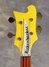 Rickenbacker 4001/4 C64, TV Yellow: Headstock
