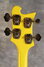 Rickenbacker 4001/4 C64, TV Yellow: Headstock - Rear