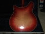 Feb 1967 Rickenbacker 365/6 , Fireglo: Body - Rear