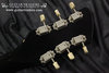 Rickenbacker 1000/6 , Black: Headstock - Rear