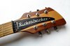 Rickenbacker 650/6 Dakota, Natural Walnut: Headstock