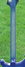 Rickenbacker 4003/4 FL, Blueburst: Neck - Rear