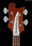 Rickenbacker 4003/4 , Copper Orangelo: Headstock