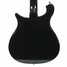 Apr 1977 Rickenbacker 450/12 , Jetglo: Body - Rear