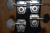 Rickenbacker 4001/4 Mod, Jetglo: Headstock - Rear