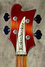 Rickenbacker 4003/4 , Fireglo: Headstock