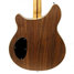May 1995 Rickenbacker 380/6 Mod, Natural Walnut: Body - Rear
