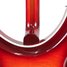 Rickenbacker 381/6 V69, Fireglo: Neck - Rear