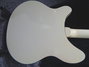 Jun 1987 Rickenbacker 360/12 Tuxedo, White: Body - Rear