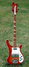 Rickenbacker 4001/4 , Fireglo: Full Instrument - Front