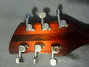 Rickenbacker 360/6 , Amber Fireglo: Headstock - Rear