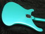 Dec 1975 Rickenbacker 480/6 Mod, Teal: Body - Rear