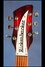 Rickenbacker 1998/6 RoMo, Red Burst: Headstock
