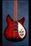 Rickenbacker 1998/6 RoMo, Red Burst: Body - Front