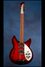 Rickenbacker 1998/6 RoMo, Red Burst: Full Instrument - Front