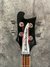 Rickenbacker 4001/4 Mod, Jetglo: Headstock