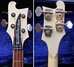 Rickenbacker 4001/4 BT, White: Headstock - Rear