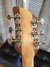 Rickenbacker 450/6 Refin, Black: Headstock - Rear