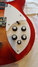 Rickenbacker 330/6 , Fireglo: Close up - Free2
