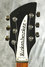 Rickenbacker 360/6 , Jetglo: Headstock