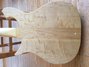 Dec 1958 Rickenbacker 425/6 Combo, Natural: Body - Rear