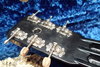 Rickenbacker B/6 , Black: Headstock - Rear