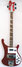 Rickenbacker 4003/4 , Ruby: Full Instrument - Front