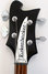 Rickenbacker 4003/4 , Jetglo: Headstock