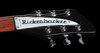 Feb 2007 Rickenbacker 330/6 , Jetglo: Headstock