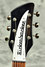 Rickenbacker 325/6 C64, Jetglo: Headstock