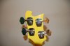 Rickenbacker 4001/4 C64, TV Yellow: Headstock - Rear