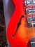 Rickenbacker 1996/6 f hole, Amber Fireglo: Full Instrument - Rear