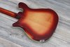Aug 1991 Rickenbacker 660/12 TP, Fireglo: Body - Rear