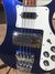 Rickenbacker 4003/4 , Midnightblue: Close up - Free2