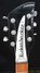 Rickenbacker 330/6 , Jetglo: Headstock