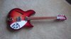 Rickenbacker 330/6 Mod, Fireglo: Full Instrument - Front