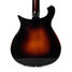 Mar 1968 Rickenbacker 460/6 Mod, Moonglo: Body - Rear