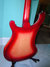 Aug 1999 Rickenbacker 4003/4 , Fireglo: Body - Rear