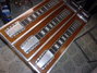 Rickenbacker Console 500/3 X 8 Console Steel, Mapleglo: Headstock - Rear
