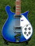 Rickenbacker 620/12 , Blueburst: Body - Front
