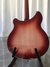 Dec 1996 Rickenbacker 360/6 , Fireglo: Body - Rear