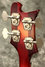 Rickenbacker 4001/4 S, Fireglo: Headstock - Rear