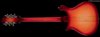 Rickenbacker 660/12 , Fireglo: Full Instrument - Rear