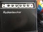 Rickenbacker TR7/amp , Black: Headstock
