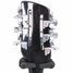 Rickenbacker 330/12 , Jetglo: Headstock - Rear