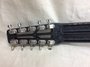 Rickenbacker B/10 LapSteel, Black: Headstock - Rear