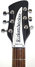 Rickenbacker 360/6 , Jetglo: Headstock
