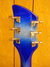 Rickenbacker 620/6 , Blueburst: Headstock - Rear