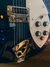 Rickenbacker 360/6 , Midnightblue: Close up - Free