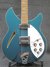 Rickenbacker 360/6 WB, Turquoise: Body - Front